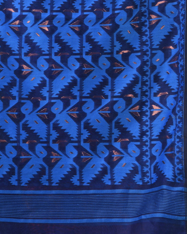 Handloom Cotton Jamdani Saree – Kanaklata Design