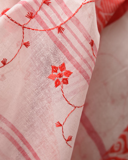 Exquisite Woven Pure Cotton Saree: Timeless Elegance with Authentic Craftsmanship