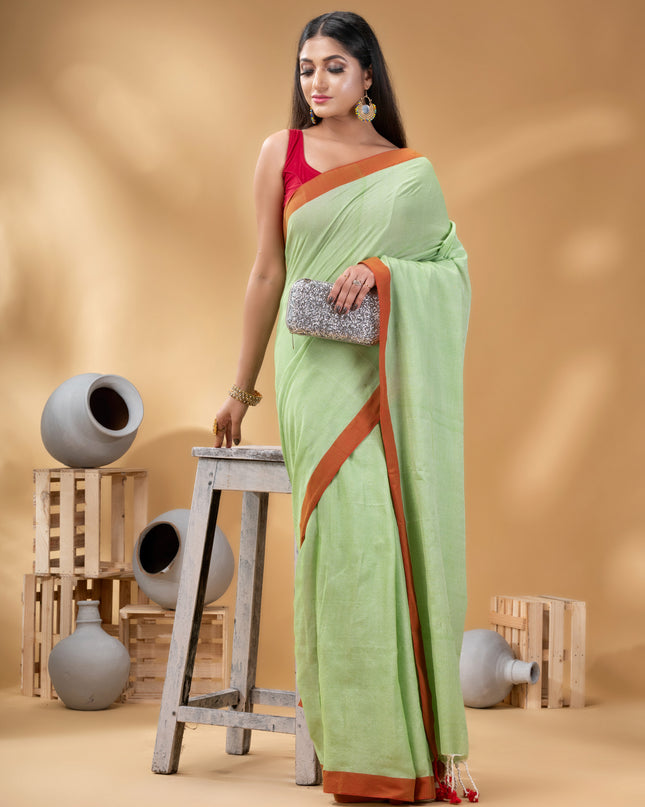 Women`s handloom cotton saree for woman silk georgette daily, wear latest, soft linen cotton sarees for women new, collection farewell mul cotton saree for woman with unstitched blouse