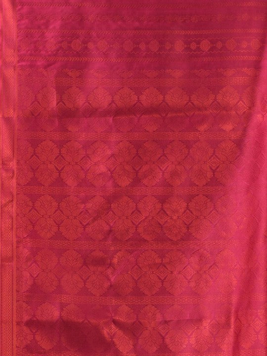 DESH BIDESH Woven Design Zari Kanjeevaram Saree