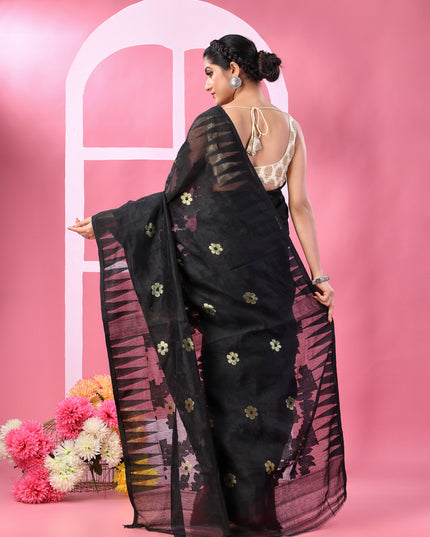 Premium Bengal Resham Dhakai Jamdani Handloom Saree for Women
