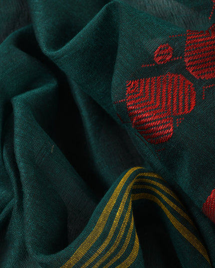 Women’s Traditional Bengali Tant Handloom Cotton Saree – Loveria Design