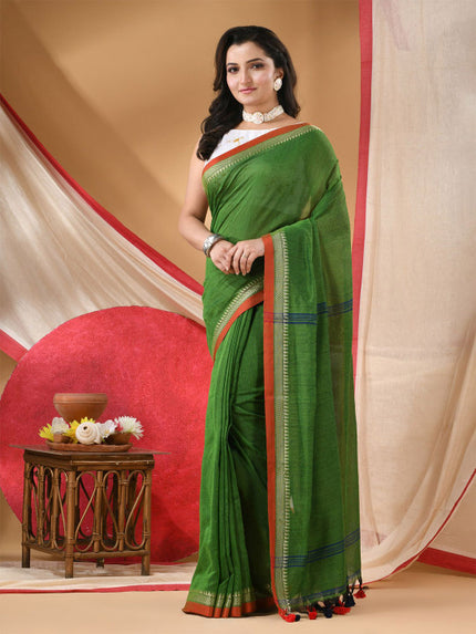 DESH BIDESH Pure Cotton Handloom Saree