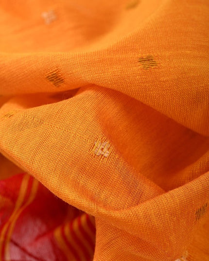 DESH BIDESH Ethnic Motifs Sequinned Taant Saree