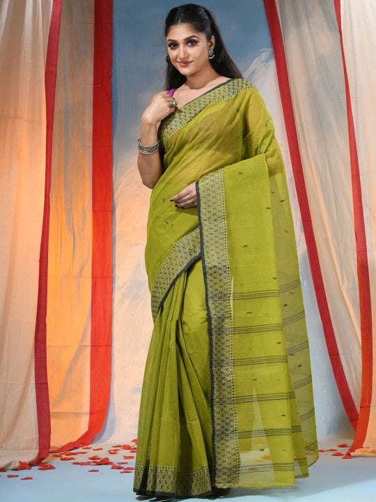 DESH BIDESH Women Ethnic Motifs Pure Cotton Saree