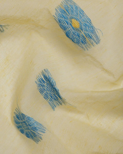 DESH BIDESH Woven Design Pure Cotton Taant Saree