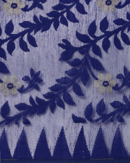 DESH BIDESH Floral Pure Cotton Taant Saree