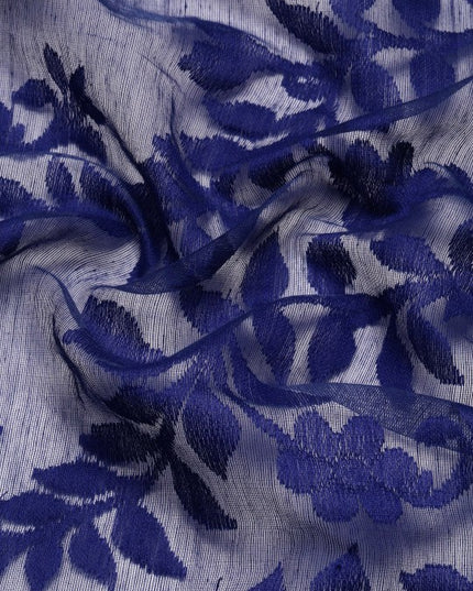 DESH BIDESH Floral Pure Cotton Taant Saree