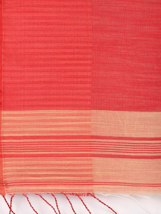 DESH BIDESH Pure Cotton Khadi Saree
