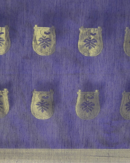 DESH BIDESH Ethnic Motifs Zari Taant Saree