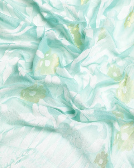 DESH BIDESH Woven Design Ethnic Motifs Pure Cotton Jamdani Saree