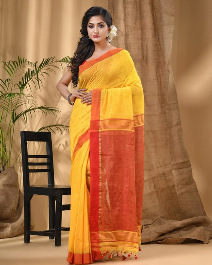 DESH BIDESH Embellished Sequinned Saree