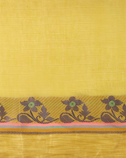 DESH BIDESH Woven Design Pure Cotton Taant Saree