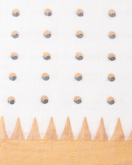 DESH BIDESH Woven Design Pure Cotton Saree