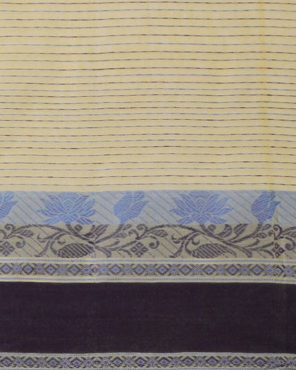 DESH BIDESH Woven Design Pure Cotton Taant Saree