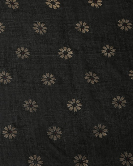 DESH BIDESH Ethnic Motifs Printed Pure Cotton Khadi Saree