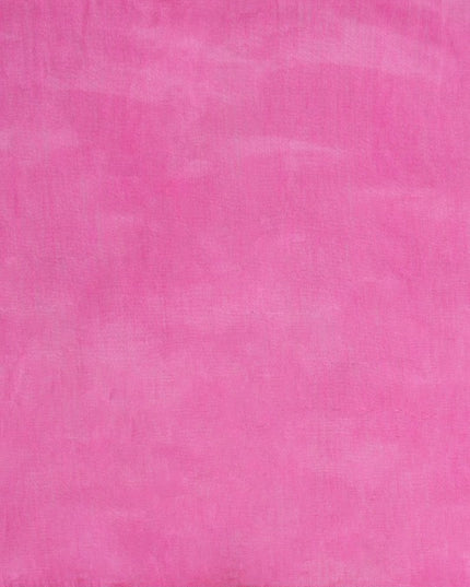 DESH BIDESH Premium Ghicha Cotton Colourblocked Half & Half Saree with Blouse Piece