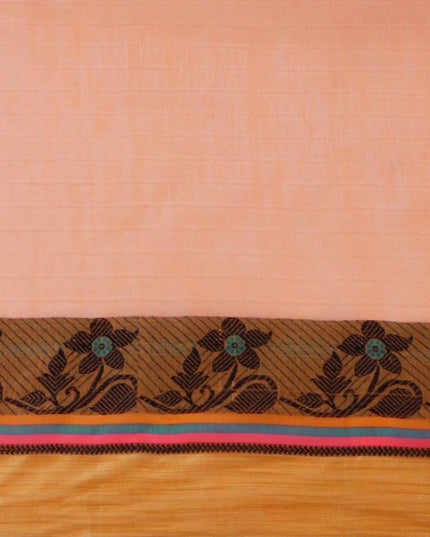 DESH BIDESH Woven Design Pure Cotton Taant Saree