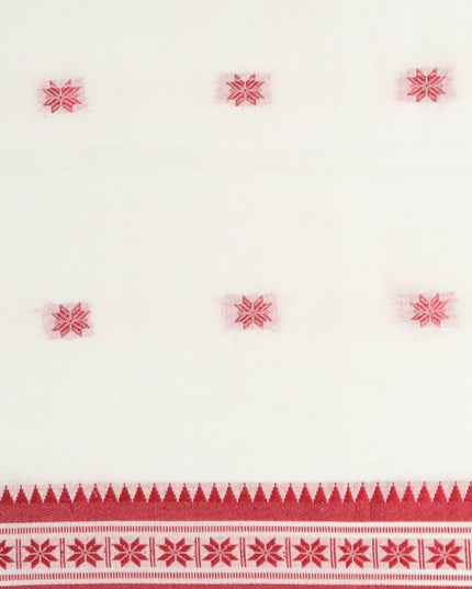 DESH BIDESH Woven Design Ethnic Motifs Pure Cotton Taant Saree