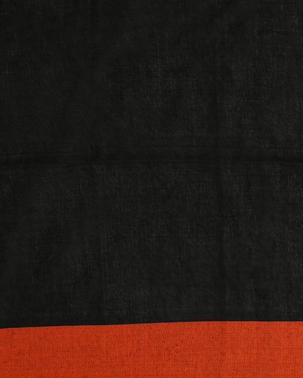 DESH BIDESH Colourblocked Pure Cotton Taant Saree