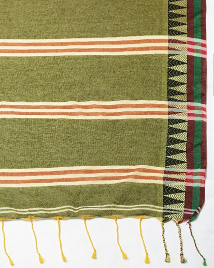 DESH BIDESH Printed Pure Cotton Khadi Saree