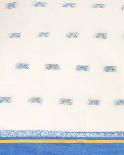 DESH BIDESH Ethnic Motifs Pure Cotton Taant Saree