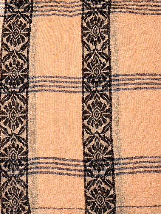 Ethnic Motifs Printed Pure Cotton Taant Saree
