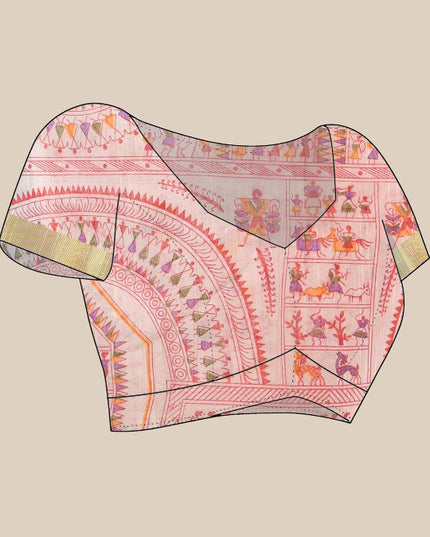 DESH BIDESH Woven Design Bandhani Saree