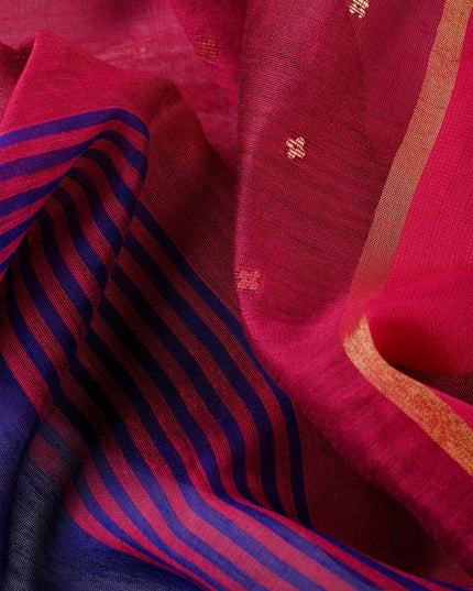 DESH BIDESH Embellished Sequinned Taant Saree