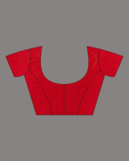 DESH BIDESH Floral Pure Cotton Jamdani Saree