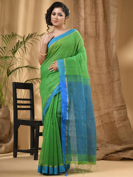 DESH BIDESH Woven Design Taant Saree