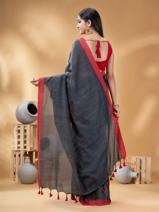 DESH BIDESH Pure Cotton Saree: Lightweight, Elegant, and Comfortable Daily Wear