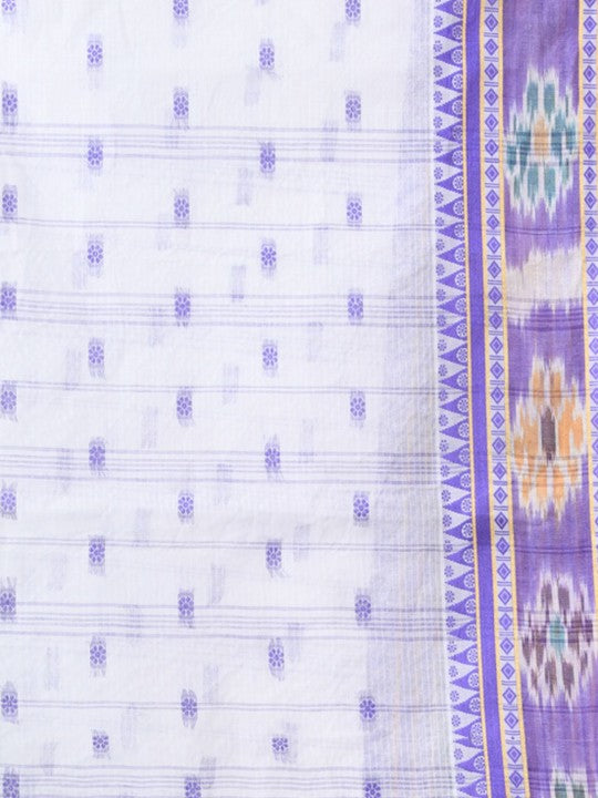 DESH BIDESH Women's Woven Design Pure Cotton Saree - Elegant Ethnic Wear