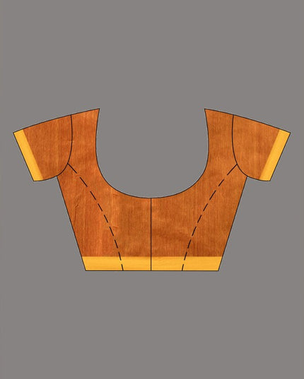 DESH BIDESH Ethnic Motifs Sequinned Taant Saree