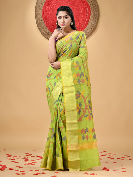 DESH BIDESH Exquisite Woven Design Saree for Women - Traditional & Elegant