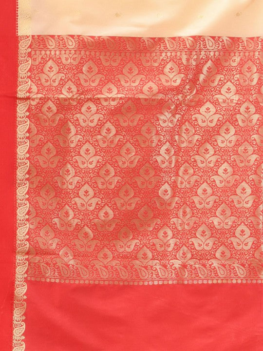 DESH BIDESH Ethnic Motifs Zari Garad Saree
