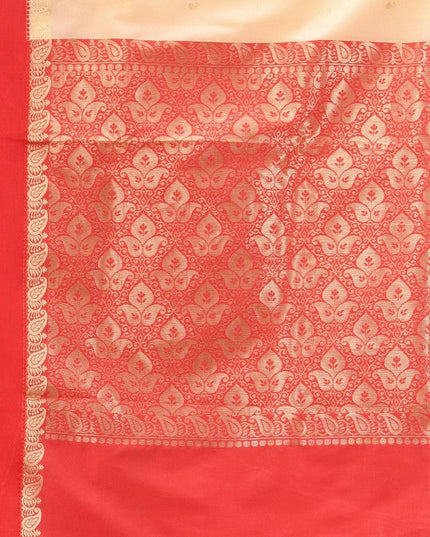 DESH BIDESH Ethnic Motifs Zari Garad Saree