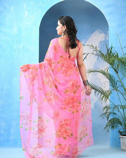 DESH BIDESH Floral Printed Saree