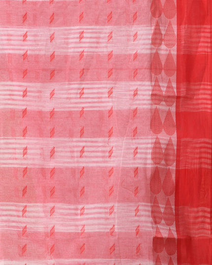 DESH BIDESH Women Pure Cotton Woven Design Taant Saree