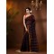 Traditional Pure Handloom Cotton Saree Leaf Woven Design Without Blouse Piece (Brown)