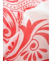 Cotton Saree Nabapatrika Design Handloom Saree With Blouse Piece (Red White)