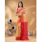  Digital MinaKarat Resham Dhakai jamdani Bengal Pure Cotton Handloom Saree Whole Body Design without Blouse Piece (Off White Red)