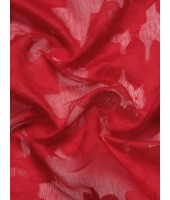 Handloom Tant Dhakai Jamdani Cotton Saree Whole Body Design (White Red)