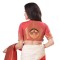  Art Silk With Maa Durga Woven Design Unstitched Blouse Material (1.3 Meter)