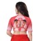 Art Silk With Maa Durga Dashami Woven Design Unstitched Blouse Material (1.3 Meter)