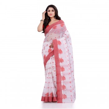 Exploring the Cultural Significance of Bengali Sarees in Red and White